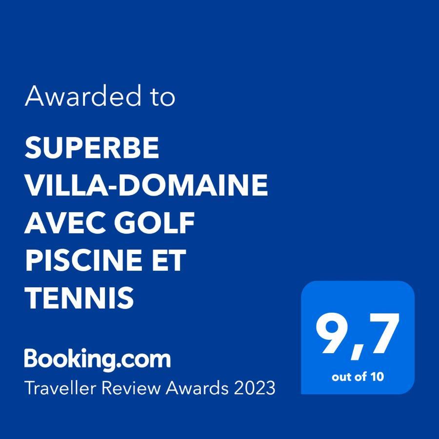 Superbe Villa-Domaine Avec Golf Piscine Et Tennis Сен-Сир-сюр-Мер Экстерьер фото